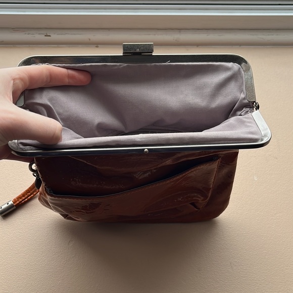 French Connection Mustard Brown Clutch - Picture 5 of 8